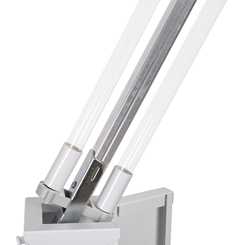 عربة مصباح الأشعة فوق البنفسجية مزدوجة الأنبوب عربة مصباح الأشعة فوق البنفسجية مزدوجة الأنبوب