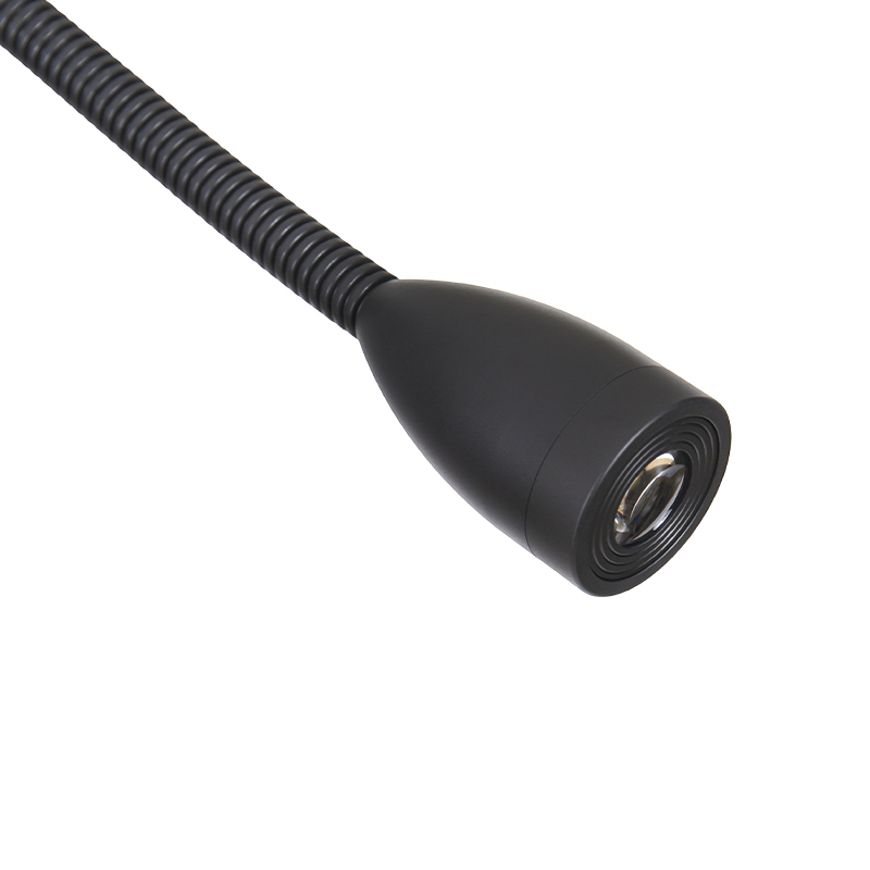 5W مصباح LED قابل التثبيت بحامل ملقطي لطاولة العمليات بذراع مرن